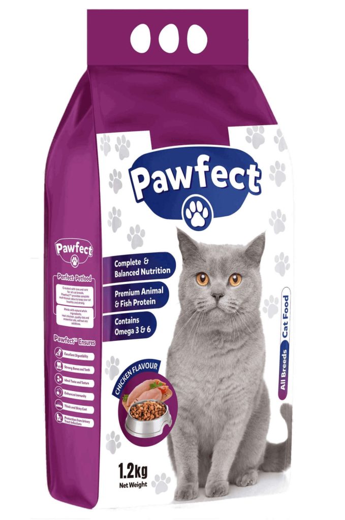 pawfect cat food in pakistan