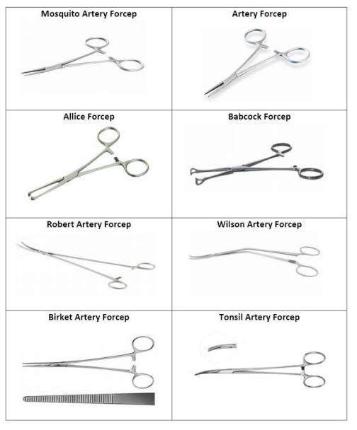 types of surgical forceps