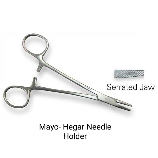 Mayo Hegar Needle holder