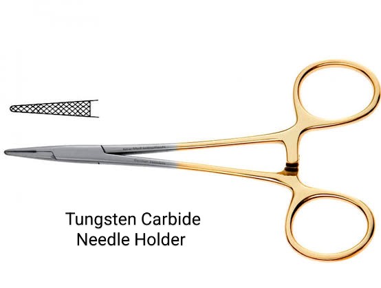 Tungsten Carbide Needle Holder