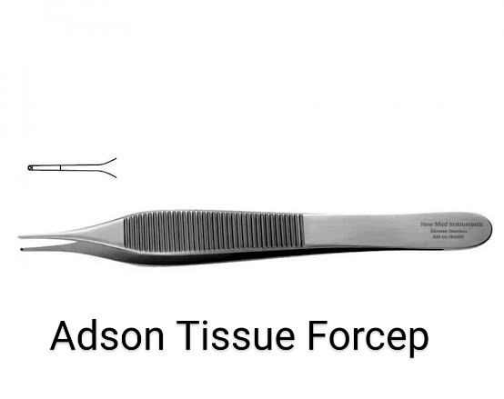 Adson tissue forcep for veterinary surgery