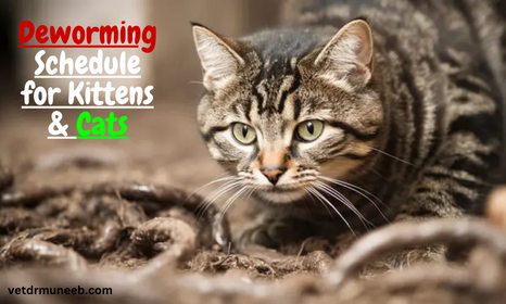 deworming schedule for kittens and cats in pakistan